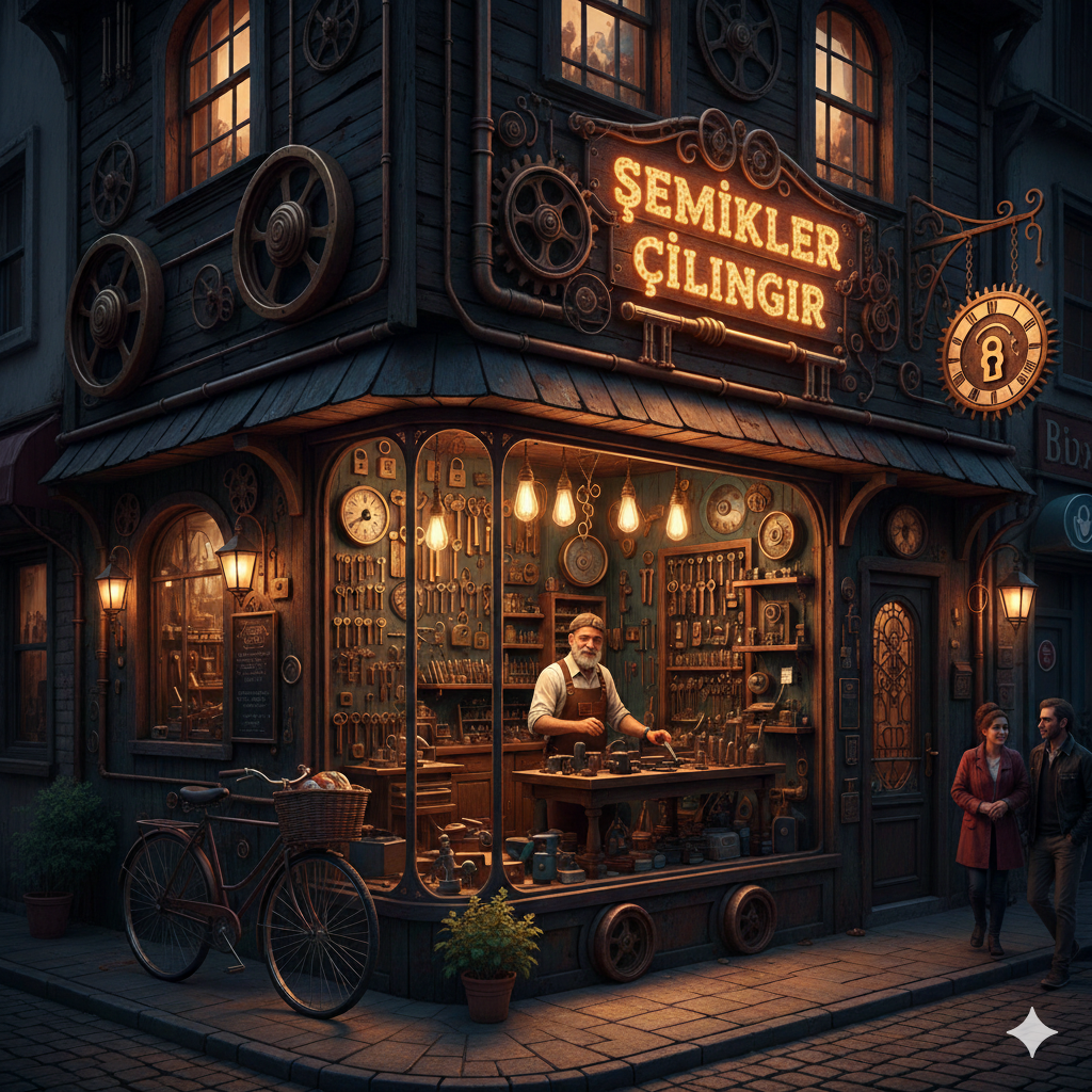 Şemikler çilingir – yedek anahtar çalışması